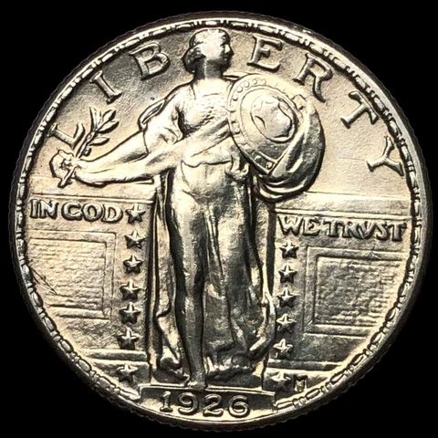 1926 P Standing Liberty Quarter  #E9629 Cover
