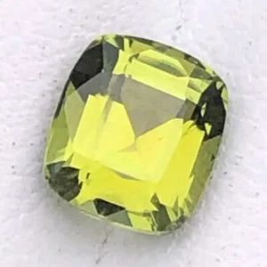 1.60 Carat Natural Faceted Cut Rare Yellow Tourmaline Loose Gemstone From Afghan - Picture 1 of 8