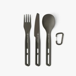 SEA TO SUMMIT FRONTIER UL CUTLERY SET KFS 3-PIECE ULTRA LIGHT KNIFE FORK SPOON - Picture 1 of 6