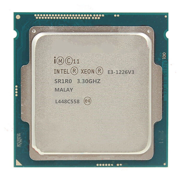 Intel Xeon E3-1226 V3 E3-1226V3 CPU Quad Core 3.3GHz 8MB LGA1150 Processor - Image 1 of 1