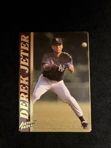 1995 95 Action Packed Minor League Derek Jeter Rookie RC #10, Columbus Clippers