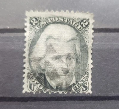 US SCOTT # 87 USED E GRILL WITH FANCY CANCEL - VF/XF- CLEAN AND SOUND SCV $200 - Image 1 of 4