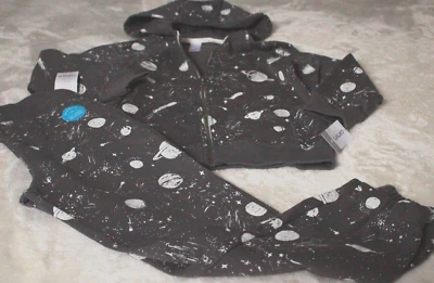 NWT CARTER'S BOYS SWEAT ZIP JACKET AND SWEAT PANTS SIZE 8 2PCS SET - Image 1 of 4