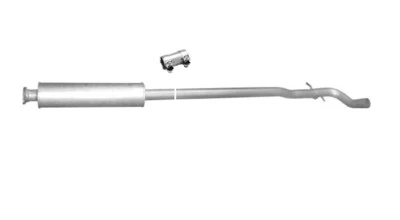 Silencieux Central Pot Moyen D'Échappement pour Volvo S60 I 2,0 2,4 T D 5 00-10 - Photo 1/3