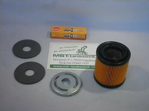 Zündkerze, Luftfilter, Sicherungsblech, 2xReibscheibe, für AS Mäher AS21-165/3 - Bild 1 von 1