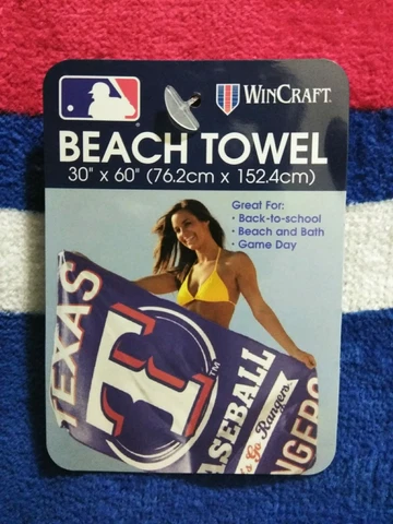 Texas Rangers MLB Premium Beach Towel, 30 x 60 ! Cover