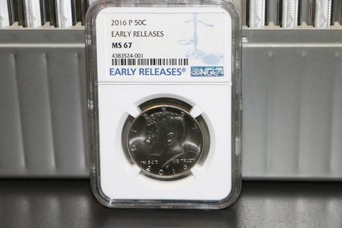 2016-D KENNEDY HALF DOLLAR NGC GRADED MS67 EARLY RELEASES Cover