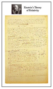 Theory of Relativity 15x22 Hand Numbered Ltd. Edition Einstein E=mc2 Art Print - Picture 1 of 2