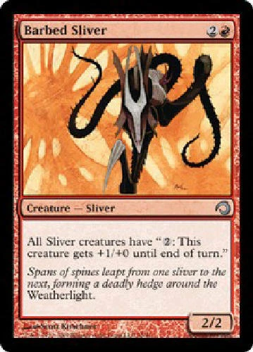 BARBED SLIVER FOIL X4 4 4X Slivers Premium MTG Magic the Gathering Cards DJMagic - Image 1 of 1