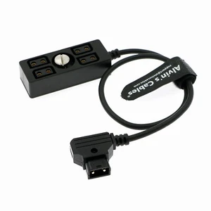 D-tap Splitter Cable Dtap Male to 4 Port D Tap Female Power Cable for ARRI 40cm - Picture 1 of 5