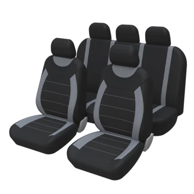 5 Seats Car Seat Covers Full Set Washable Mat Front Rear Back Padded Accessories - Image 1 of 4