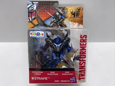 Transformers Age of Extinction STRAFE Evolution 2-Pack Deluxe TRU Exclusive NEW - Image 1 of 4