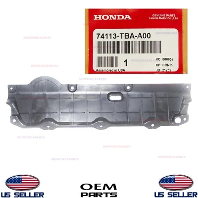 Genuine Front Lower Engine Splash Shield Under Cover ⭐OEM⭐ Honda Civic 2016-2021 - Image 1 of 4