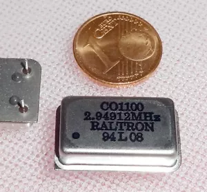 Quarz Quartz - Oszillator Quartz Resonator 1,8432 MHz standard ~ = DIP-14 - Bild 1 von 3