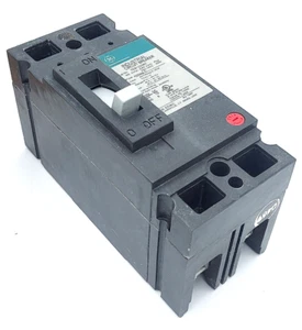 GE TEB122060 Circuit Breaker 60-AMP 240VAC 250VDC 2-Pole TEB Green Face *NEW* - Picture 1 of 5