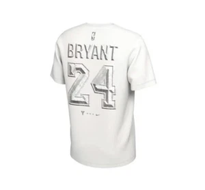 Kobe Bryant Nike LA Lakers Statue T-Shirt White HQ4038 100 Size Men’s S NWT - Picture 1 of 3