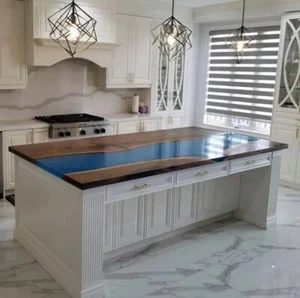 Epoxy Resin Countertop & Dining Tabletop for Home Decor - Picture 1 of 5