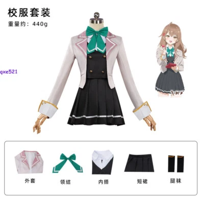 Alisa Cosplay Japonés Escuela Niñas Uniforme Traje Halloween Carnaval Disfraz Regalo Foto 1 de 4