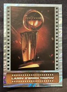 2019-20 PANINI HOLO PARALLELS LARRY O'BRIEN TROPHY NBA STICKER/CARD  77