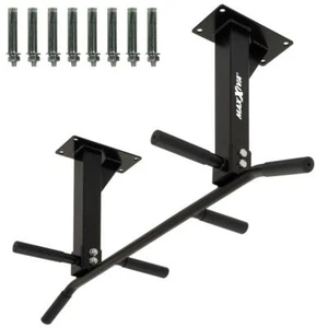 MAXXIVA barra de elevación montaje en techo negro aparato de fitness - Imagen 1 de 7