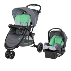 Baby Trend EZ Ride Travel System Stroller - Cozy Mint - Picture 1 of 7