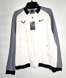 Men's Nike NikeCourt Premier Rafa Nadal Tennis Jacket Beige M 728986 100 New! - Picture 1 of 5