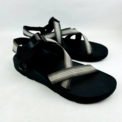 Chaco Z/1 Adjustable Strap Classic Sandal Split Gray Mens 13 Outdoor Comfort - Image 1 of 4