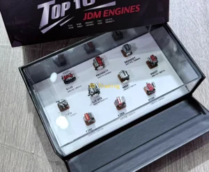 Coche de resina modelo motor ZD 1:64 JDM EJ20 RB26 SR20 2JZ 4AGE 4G63T F20C K20A B16B - Imagen 1 de 13