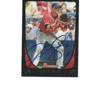 MARTIN PRADO SIGNED IP BOWMAN TOPPS #149 2011 ATLANTA BRAVES AUTO