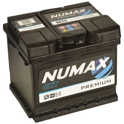 Ford Fiesta 1.25 Petrol 2008 NUMAX 063 Premium Car Battery 2 Year Warranty - Image 1 of 4