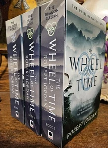 The Wheel of Time box set 1 by Robert Jordan books #1 2 3 paperback - Picture 1 of 4