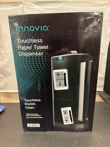 Innovia Touchless Countertop Paper Towel Dispenser With Automatic Sensor Black - Picture 1 of 3