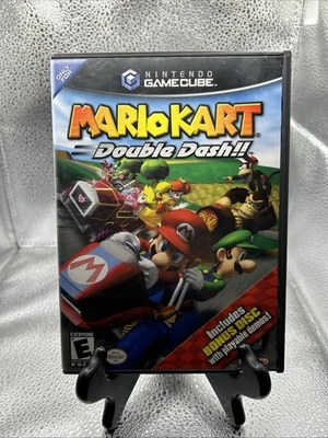 Mario Kart: Double Dash (Nintendo GameCube, 2003) Complete CIB W/ Bonus Disc - Image 1 of 4