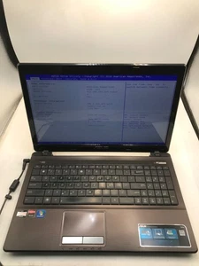 ASUS A53U AMD E450 Radeon HD 15" Laptop -BOOTS BIOS/NO HDD- MZ - Picture 1 of 6