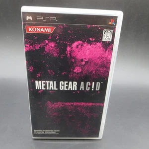 Metal Gear Acid PSP with Manual PlayStation Portable Japanese Version - Picture 1 of 11