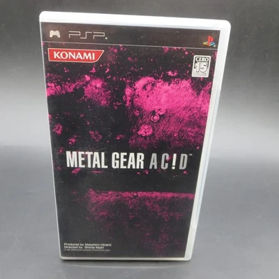 Metal Gear Acid PSP with Manual PlayStation Portable Japanese Version - Image 1 of 4