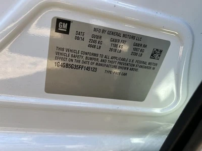 Regulador de ventana delantera izquierda conductor compatible con 11-16 LACROSSE 104773479 Foto 1 de 4