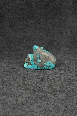 Talla fetiche de oso Zuni - Abby Quam Panteah Foto 1 de 4