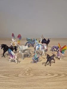 schleich bayala fantasy mythical pegasus unicorns, dragon horses Figures Bundle - Picture 1 of 13
