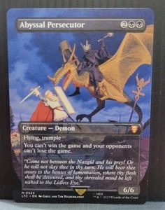Mtg ABYSSAL VERFOLGER BORDERLESS NM LTC 0525 - Bild 1 von 2