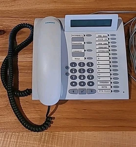 Siemens OptiPoint 500 Advance Light Grey Corded IP Business Desk Telephone - Picture 1 of 5