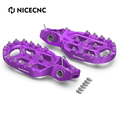 NICECNC Extensor Forjado Desplazado estriberas reposapiés para Stark Varg MX EX 2024-2025 Foto 1 de 4
