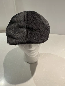 Sombrero Levi & Strauss Co. Vintage Newsboy Cabbie B-Boy Patchwork Mezcla Lana L/XL - Imagen 1 de 8