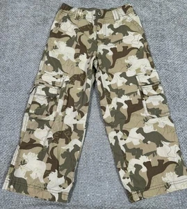 Gymboree Pants Boys 5 Cargo Camo Dinosaurs - Picture 1 of 7