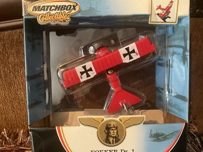 Matchbox Collectibles Fokker Dr.1 Baron Von Richthofen Red Baron FACTORY SEALED - Image 1 of 2