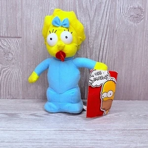 2014 Simpsons Maggie Plüsch Babypuppe Stofftier Baby Spielzeug Sammlerstück - Bild 1 von 10