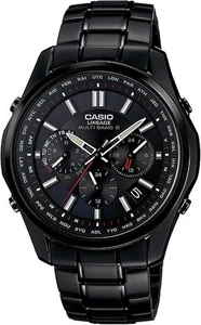 CASIO LINEAGE LIW-M610DB-1AJF Men's Watch Multiband 6 All Black - Picture 1 of 1