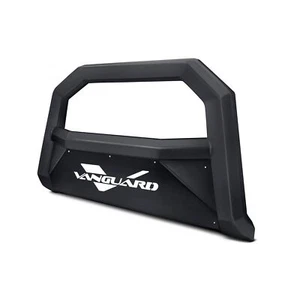 For Honda Pilot 16-22 2.5" Optimus Series Black Bull Bar w Skid Plate - Picture 1 of 6
