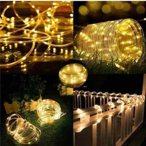 50-300 LED Solar Power String Fairy Lights Garden Outdoor Party Christmas Lamp - Picture 1 of 27