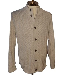 Cárdigan para hombre XL Lands End Drifter tejido pesado.  - Imagen 1 de 5